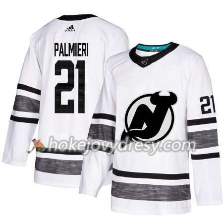 Pánské Hokejový Dres New Jersey Devils Kyle Palmieri 21 Bílá 2019 NHL All-Star Adidas Authentic